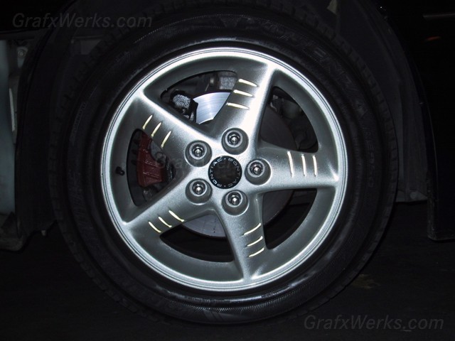 Wheel Spoke Groove Inlays