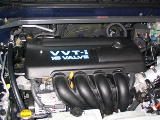 Engine Cover "VVT-i 16 Valve" Overlay