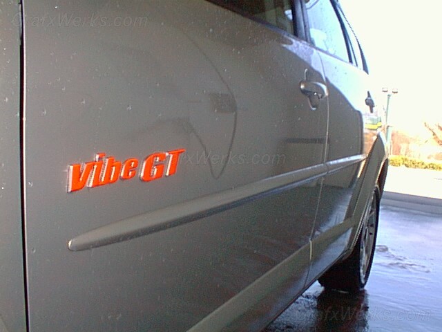 "GT" Door Badge Overlays