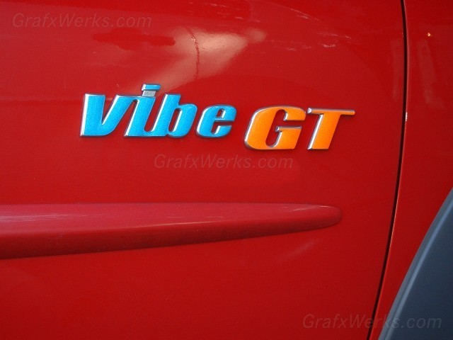 "GT" Door Badge Overlays