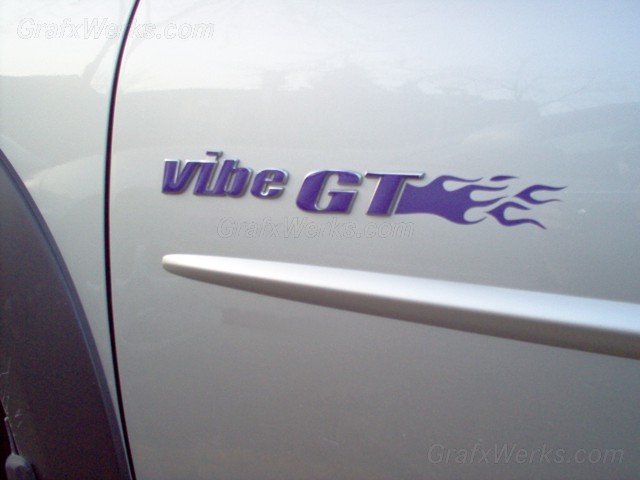 "GT" Door Badge Overlays