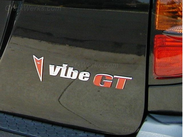 "GT" Liftgate Badge Overlay