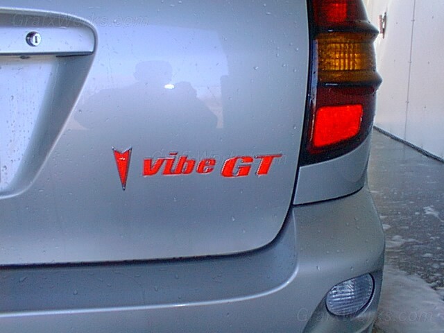 "GT" Liftgate Badge Overlay
