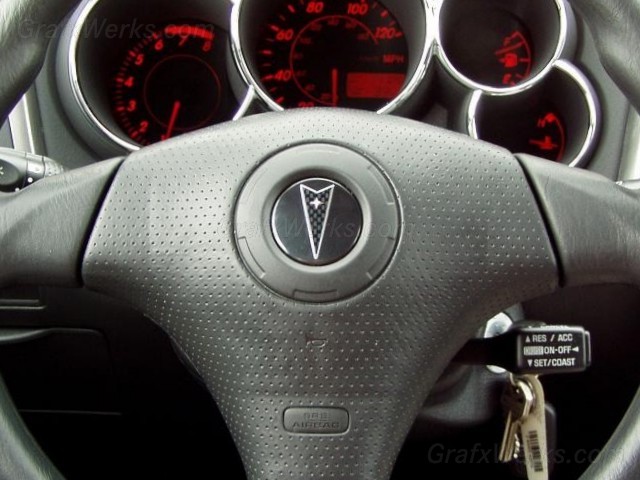Steering Wheel Arrowhead Overlay