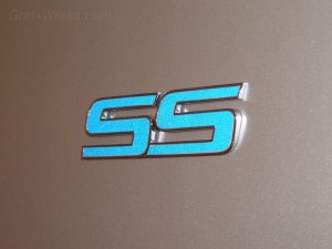 "SS" Door Badge Inlays