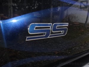 "SS" Door Badge Inlays