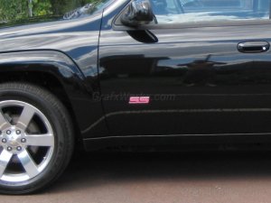 "SS" Door Badge Inlays