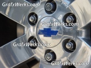 Center Cap Bowtie Overlays