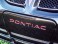 "Pontiac" Front License Filler Plate Inlay Decal