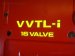Engine Cover "VVTL-i 16 Valve" Overlay